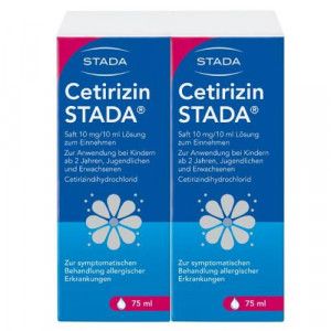 CETIRIZIN STADA Saft 10 mg/10 ml