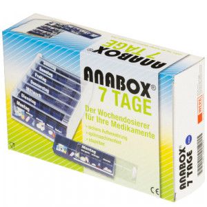 ANABOX 7 Tage Wochendosierer blau