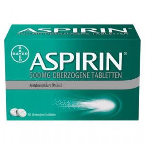 ASPIRIN 500 mg überzogene Tabletten