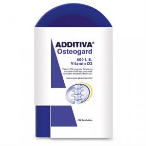 ADDITIVA Osteogard 800 I.E. Vitamin D3 Tabletten