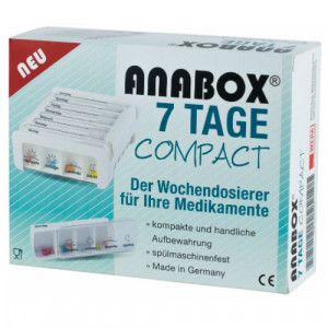 ANABOX Compact 7 Tage Wochendosierer weiß